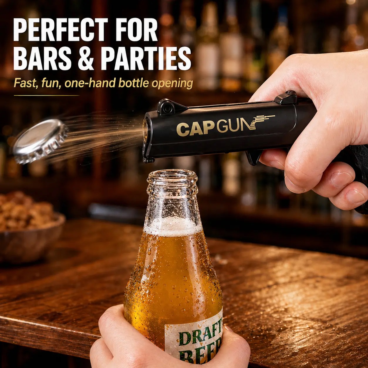 Bottle Opener Fun Design Perfect for Family Gatherings